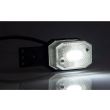 Lampa gabarit 63x42, bec, alba, cu suport lateral, FT-001-B2 Fristom
