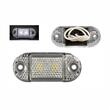 Lampa gabarit 65x28, LED, alba, 12-36V, cu catadioptru, FT-062 B Fristom