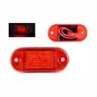 Lampa gabarit 65x28, LED, rosie, 12-36V, cu catadioptru, FT-062 C Fristom