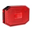 Lampa gabarit 63x63 cu LED, cu suport lateral,rosie FT-069 C1 Fristom