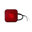 Lampa gabarit 67x67 LED, rosie, 12/24V, tip MAN F90, 2000, LD098 Horpol
