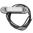 Lampa gabarit 78x22, LED, alba, slim 12-24V, LD2327 Horpol