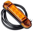 Lampa gabarit 78x22, LED, galbena, slim 12-24V, LD2328 Horpol