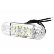 Lampa gabarit 84x24, LED, slim, alba, 12-24V, W97.3 716 Was
