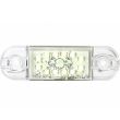 Lampa gabarit 84x24, LED, slim, alba, 12-24V, W97.3 716 Was