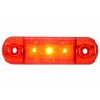 Lampa gabarit 84x24,LED, slim, rosie, 12-24V, W97.1 709 Was