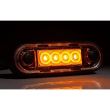 Lampa gabarit, 84x27, LED, slim, galbena, cu 2 garnituri bullbar, FT-073Z Fristom