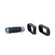Lampa gabarit 84x27, Slim, 4 LED-uri, 2 garnituri, montare bullbar, rosie, FT-073C DARK Fristom