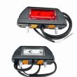 Lampa gabarit 93x30, LED, alb-rosie, LD 703 Horpol