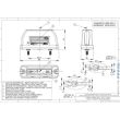 Lampa gabarit 93x30, LED, HOR63 LD744 Horpol