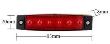 Lampa gabarit 95x20, LED, rosie, 12V, 1451 TruckLight