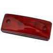Lampa gabarit 96x36, bec, rosie, 12-24V, LO302 Horpol