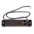 Lampa gabarit 100x32, LED, galbena, cu suport cu urechi, 12V, H5 339-12G