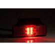 Lampa gabarit 100x32, LED, rosie, cu suport lateral, 12-36V, FT-017/c+k Fristom
