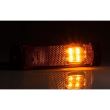 Lampa gabarit 100x32, LED, galbena, cu suport cu 2 urechi, 12-36V, FT-018/z Fristom