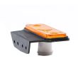 Lampa gabarit 102x36, LED, galbena, cu talpa, 12-36V, FT-004-Z+K, Fristom 