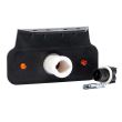Lampa gabarit 102x36, LED, galbena, cu talpa, 12-36V, FT-004-Z+K, Fristom 