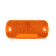 Lampa gabarit 105x45, LED, Stripe, galbena, cu suport, 12-24V, W128 904 Was