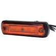 Lampa gabarit 110x31, LED, galbena, W189 1338 Was