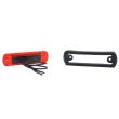 Lampa gabarit 110x31, LED, rosie, W189 1339 Was