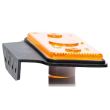 Lampa gabarit 110x45, bec, galbena, cu suport si mufa, 12-24V, MD-013-Z+K Fristom 