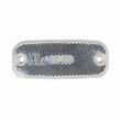 Lampa gabarit, 110x45, LED, alba, incastrabila, cu mufa, TT.12016C 