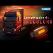 Lampa gabarit 110x46 LED, cu protectie, 3 functii, alb-galben-rosu, FT-039 Fristom