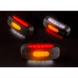 Lampa gabarit 110x46 LED, cu protectie, 3 functii, alb-galben-rosu, cu suport, FT-039 I LED Fristom