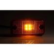 Lampa gabarit 110x54, LED, galbena, tip iveco, FT-019Z Fristom