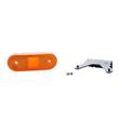 Lampa gabarit 114x63, cu suport, LED Neon, 12-24V, galbena, W47N 2160Z Was
