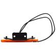 Lampa gabarit 116x66, LED, galbena, cu suport, 12-24V, W17D 101Z Was 