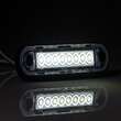 Lampa gabarit 120x27, Slim, 8 LED-uri, alba, montare suprafata ovala, bullbar FT-073 B LONG Fristom