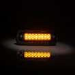 Lampa gabarit 120x27, Slim, 8 LED-uri, 2 garnituri, montare bullbar, galbena FT-073Z LONG DARK Fristom