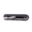 Lampa gabarit 120x27, Slim, 8 LED-uri, 2 garnituri, montare bullbar, rosie, FT-073C LONG DARK Fristom