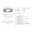 Lampa gabarit 122x44, 4 LED-uri, fara suport, Hor85 LD 2216 Horpol