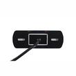Lampa gabarit 122x44, 4 LED-uri, rosie, fara suport, Hor85 LD 2217 Horpol