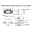 Lampa gabarit 120x44, 4 LED-uri, cu semnalizare LKD 2218 Horpol