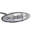 Lampa gabarit 120x35, LED, alba-rosie, 12-36V, fata-spate, FT-038 CB Fristom