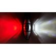 Lampa gabarit 120x35, LED, alba/rosie, 2 functii fata/spate, suport lateral, 12-36V, FT-038CB-l Fristom