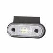 Lampa gabarit 118x46, LED, alba, cu suport, 12-36V, FT-020-B+K Fristom 