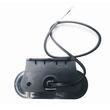 Lampa gabarit 118x46, LED, alba, cu suport, 12-36V, FT-020-B+K Fristom 