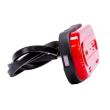Lampa gabarit 121x47, LED, rosie, FT-072-C Fristom