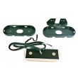 Lampa gabarit 121x47, LED, rosie, FT-072-C Fristom
