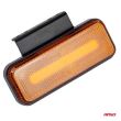 Lampa gabarit 124x49 LeED, cu suport, galbena 02376 Amio
