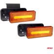 Lampa gabarit 124x49 LeED, cu suport, galbena 02376 Amio