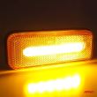 Lampa gabarit 124x49 LeED, cu suport, galbena 02376 Amio