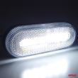 Lampa gabarit 124x49 LED cu suport, alba 02375 Amio