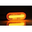 Lampa gabarit 124x51, LED, galbena, 12-36V, FT-070-Z Fristom