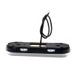 Lampa gabarit 124x49, LED, contur iluminat, cu suport, alba, W198 1401 Was