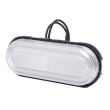 Lampa gabarit 124x49, LED, contur iluminat, cu suport, alba, W198 1401 Was